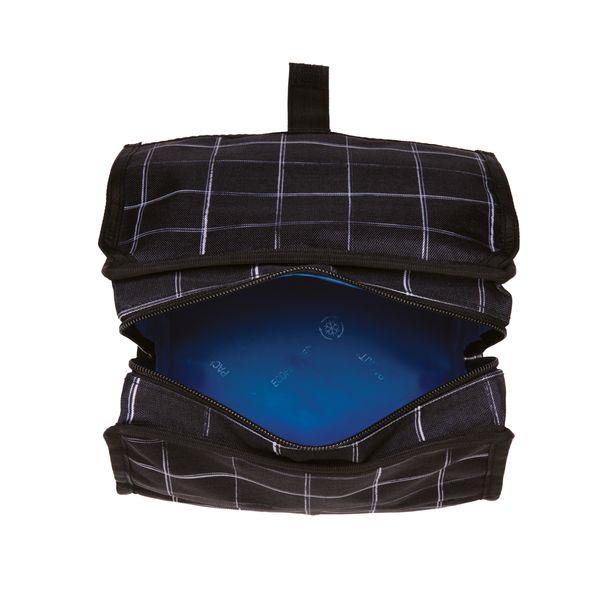 PackIt Freezable Lunch bag Black Grid